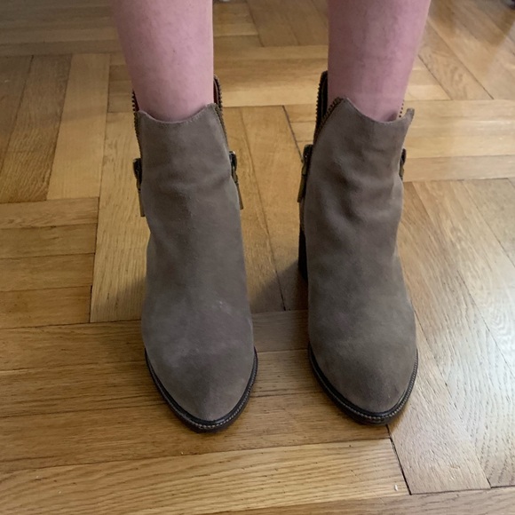 JEFFREY CAMPBELL Ibiza Suede Ankle Boots NEW - Picture 7 of 7